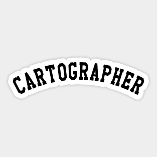 Cartographer Sticker